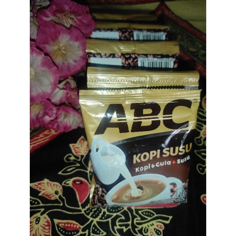 

ABC kopi & gula + susu 31gram (1renteng isi 10bks)