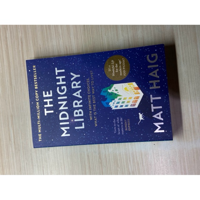 preloved book (the midnight library, wonder, filosofi teras, etc.)