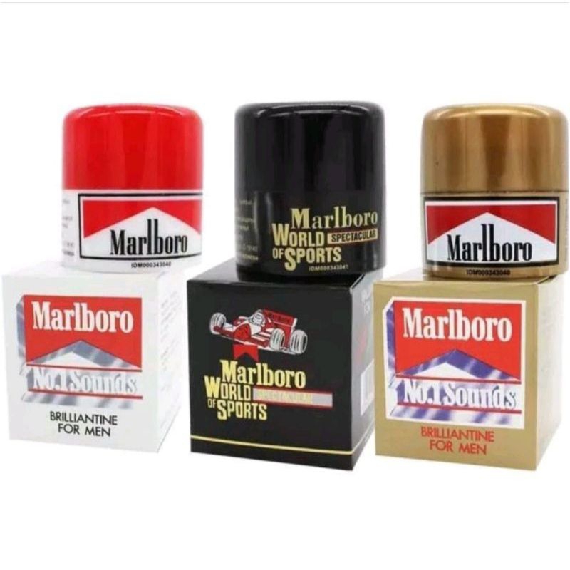MARLBORO pomade brilliantine for men / minyak rambut bpom indonesia