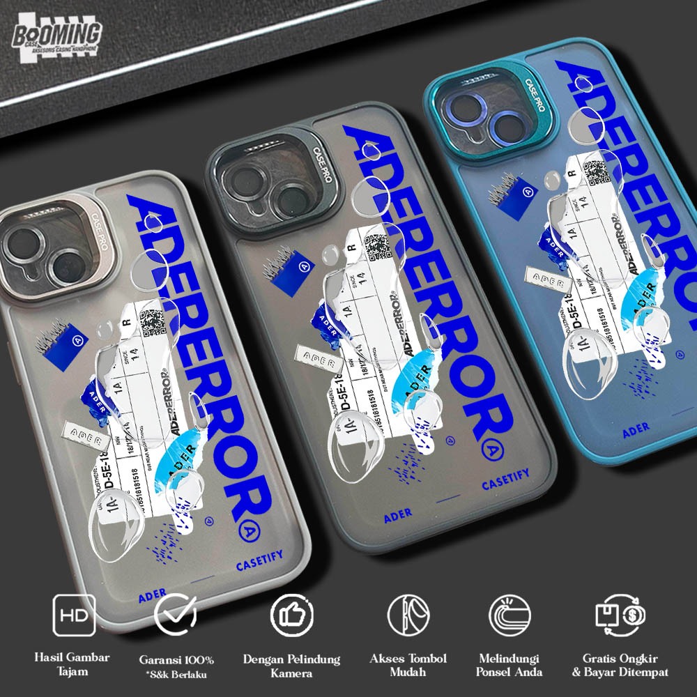 Case Iphone 11 12 13 13 Pro 15 14 Promax 15 Promax Hybrid Dove Metal Motif ADERERROR SUNJAE - Froste