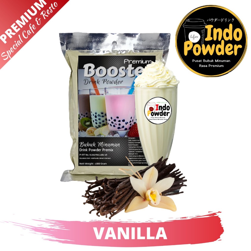 

PREMIUM Bubuk Minuman VANILLA 1Kg - PREMIUM VANILA Powder 1Kg - PREMIUM Bubuk VANILLA ORIGINAL