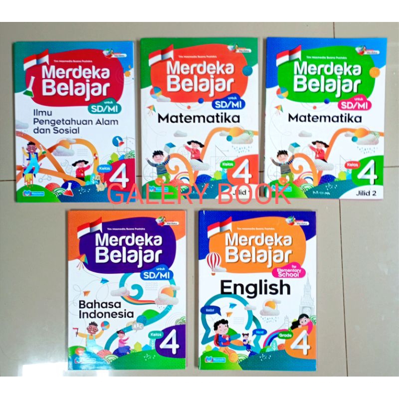 BUKU MERDEKA BELAJAR/MODUL SD MI KELAS 4 PENERBIT MASMEDIA/KURIKULUM MERDEKA