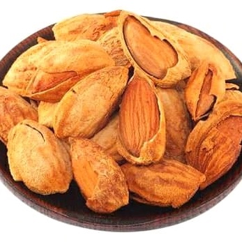 

TERBARU Kacang Almond Panggang Original Tawar 1KG Plain Almond Roasted In shell RD Snack