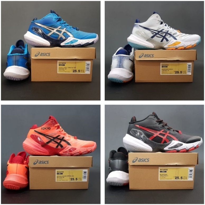 PROMO DISKON 5 sepatu volly asics metarise Terbaru Pria dan wanita Sepatu Volly Cowok dan cewek Sepa