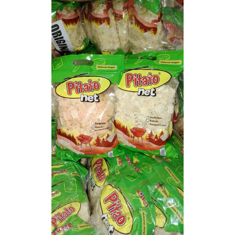 

♥️ TOKO TRI HADI ♥️ PITATO NET /PITATO TARO - 200 GRAM