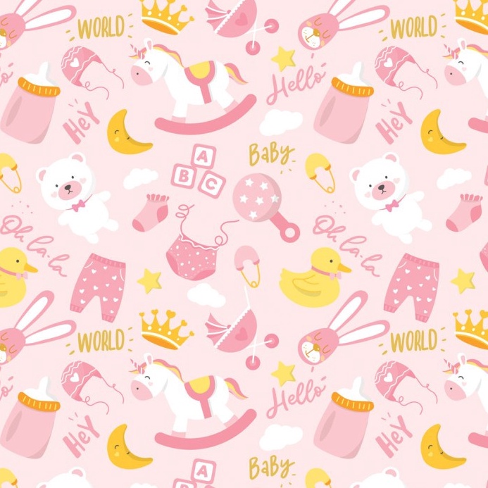 

SPESIAL DISCOUNT Kertas Kado Baby New Born Harvest Baby Land Girl Things