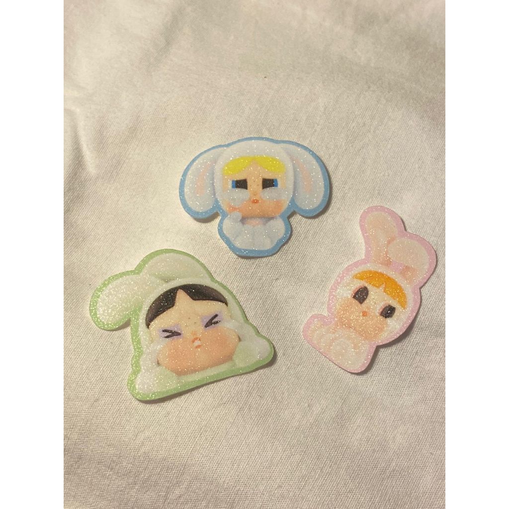 

POWERPUFF CRYBABY GILTTER DECO STICKER