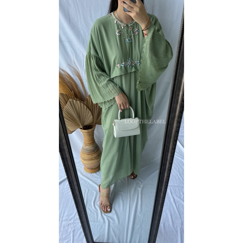 Kaftan dress / baju pesta
