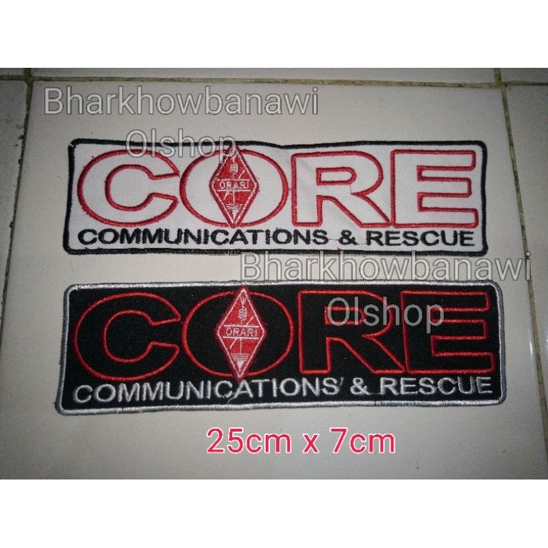 LOGO CORE ORARI BORDIR BED BORDIR ORARI CORE