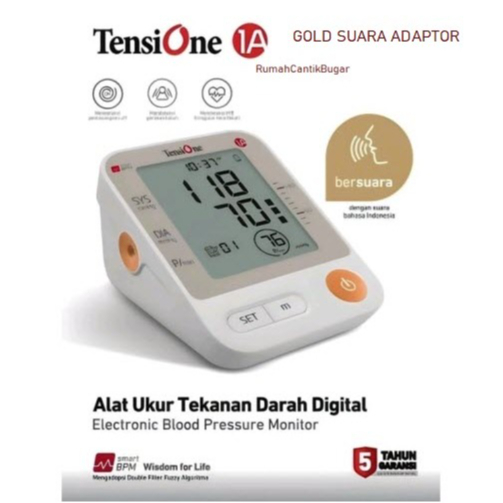 [ Fitur Suara ] Tensimeter Digital Suara TensiOne 1A ONEMED AN