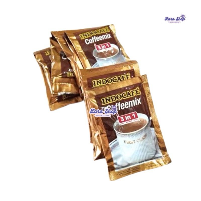 

KOPI INDOCAFFE COFFEEMIX 3IN1 1Receng