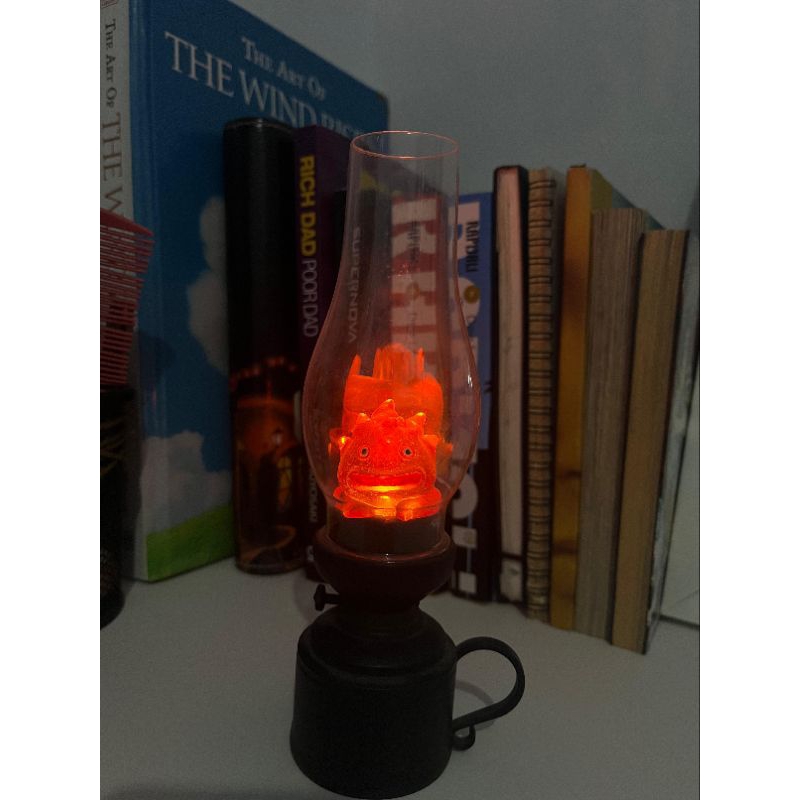 Calcifer Lamp Studio Ghibli (preloved)