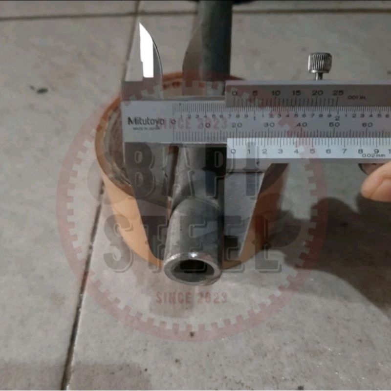 pipa besi seamless OD 19mm ID 14mm panjang 60cm