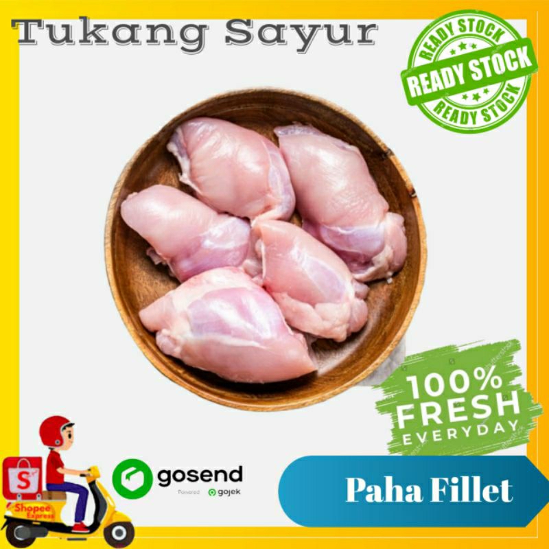 

Ayam Paha fillet fresh - daging ayam potong segar fresh - ayam kirim instan palembang