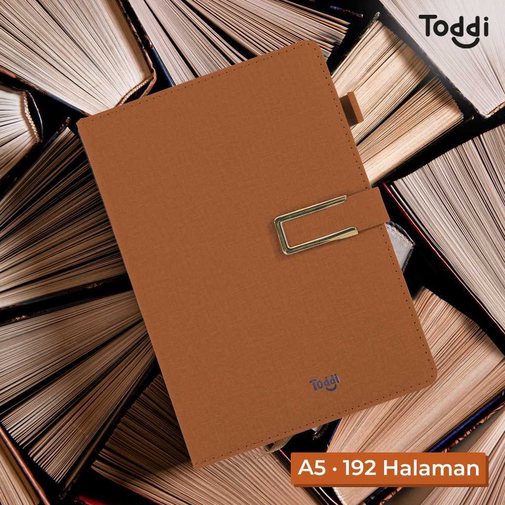 

PRODUK TERBARU APEN Toddi Notebook Buku Jurnal Catatan Diary Cover Kulit A5 JSK25