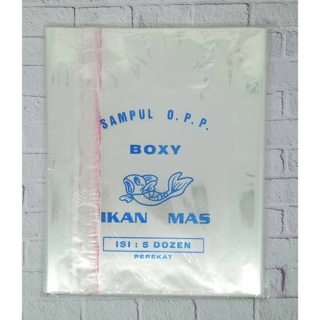 

PRAKTIS Sampul Buku Plastik ukuran Boxy