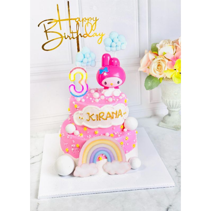 

kue ulang tahun anak birthday my melody cake