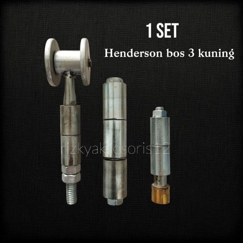 (1 SET) Roda atas Pintu Henderson || Roda Atas Henderson || Engsel Tengah Henderson || Roda Bawah He