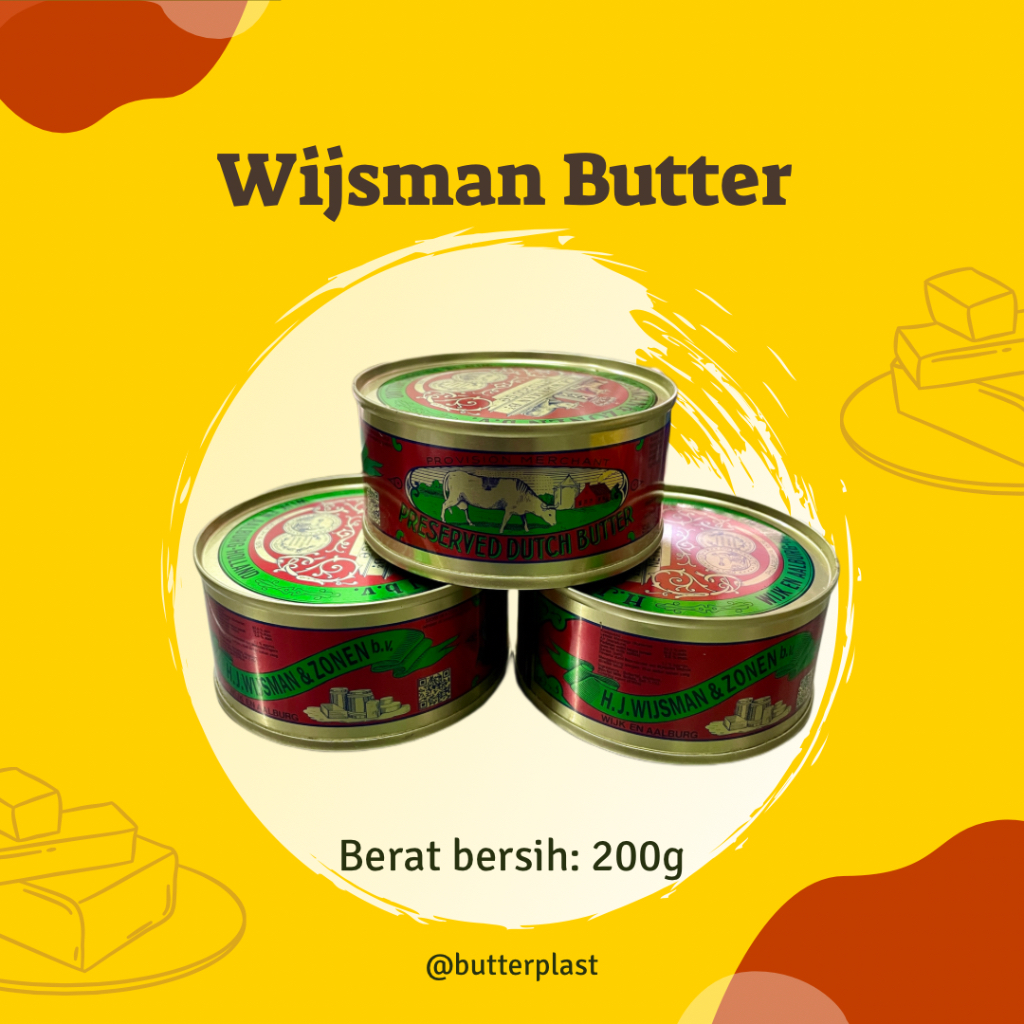 

Butter Wijsman / Wisman / Mentega Wijsman 200gr