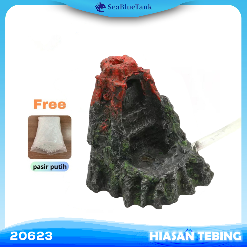 SBT WATERFALL AQUASCAPE 20623 / HIASAN AQUARIUM TEBING AIR TERJUN