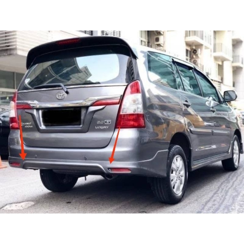 Bodykit Kit Spoiler Bodykit Spoiler Belakang Innova Luxury Barang Original Toyota
