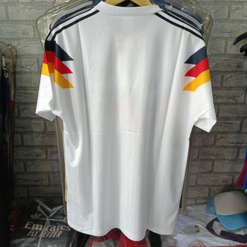 Jersey bola Retro vintage Jerman Home 1990 Grade Ori Import