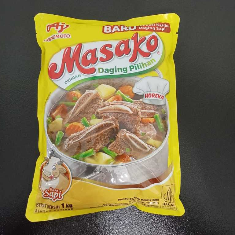 

Promo 7.7 Masako Bumbu Kaldu Sapi Penyedap Rasa / Karton 1kg X 12 Bks