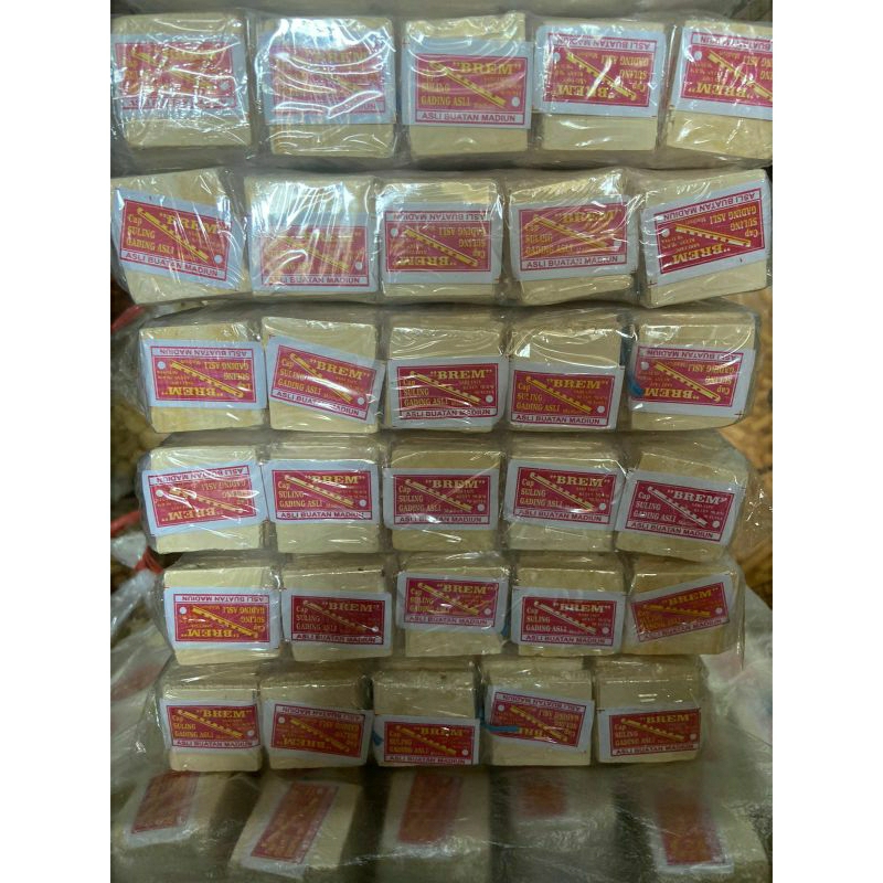 

Brem cap suling gading asli 1 ikat isi 10 pcs