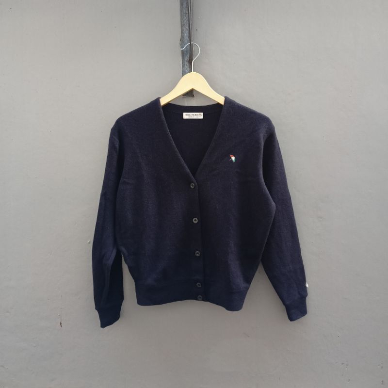 ARNOLD PALMER CARDIGAN NAVY