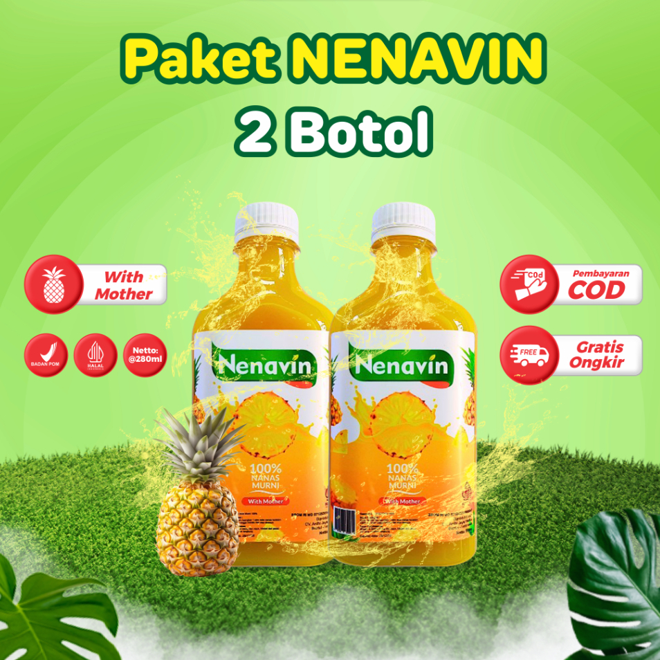 

NENAVIN Cuka Nanas 2 Botol