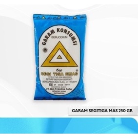 

Garam Segitiga Mas 250gr