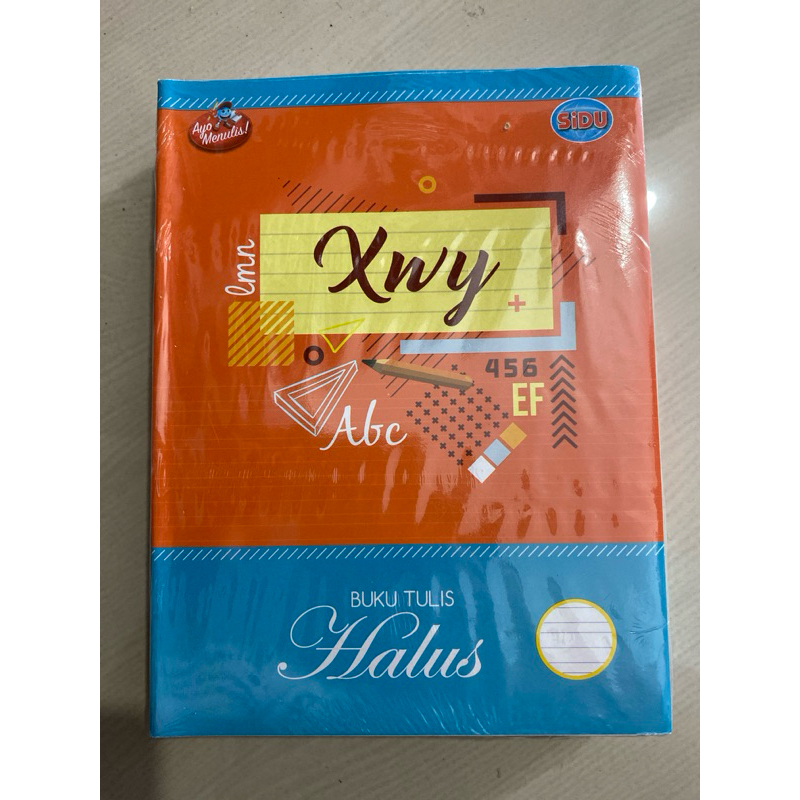 

BUKU TULIS HALUS TEGAK BERSAMBUNG SIDU 38 LEMBAR