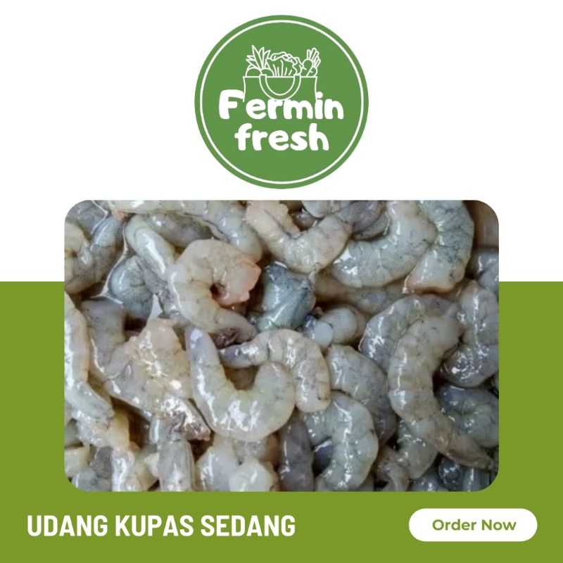 

Fermin Fresh, Udang kupas sedang 500gr