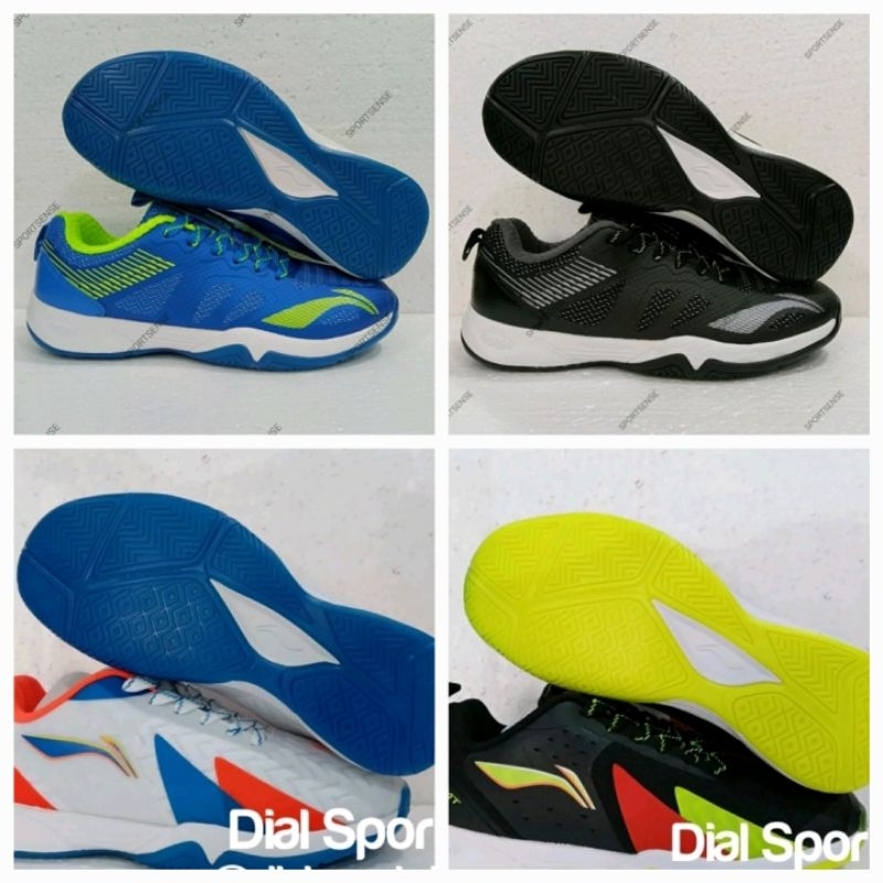 Sepatu Badminton Bulutangkis LINING CLOUD ACE X1 X2 1 2 I II Original Pria Wanita Nyaman Bonus kaos 