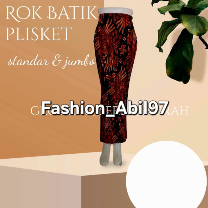 ROK PLISKET // ROK PLISKET BATIK // ROK PLISKET MOTIF // ROK PLISKET PREMIUM