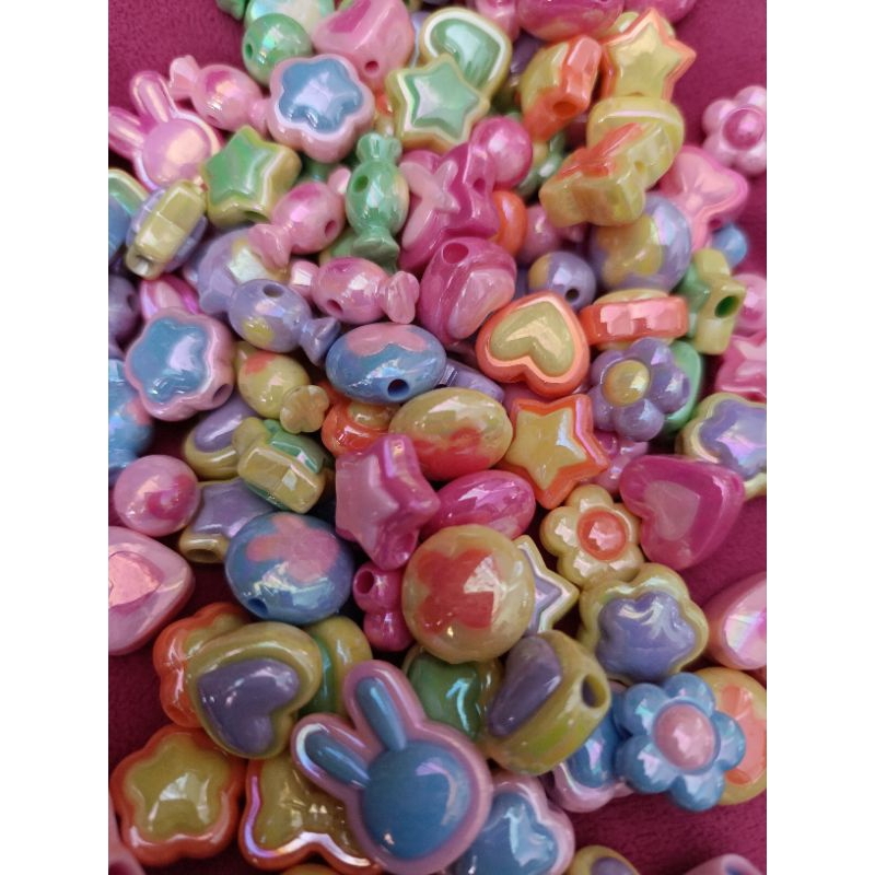 Mute manik bentuk mix kilap