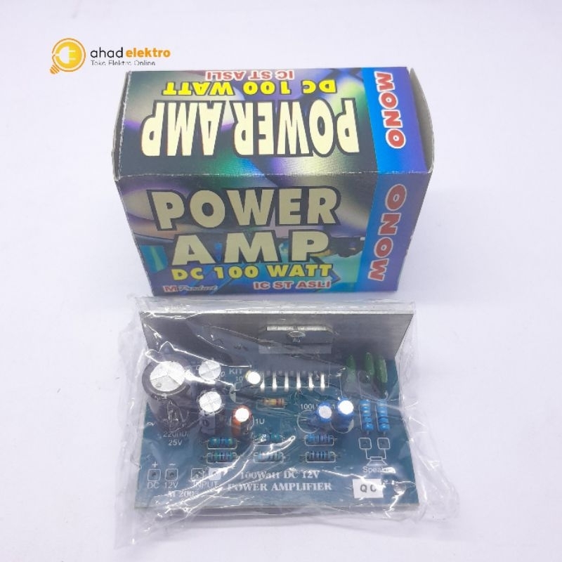 KIT POWER AMPLI MINI 100 WATT DC by M Produck