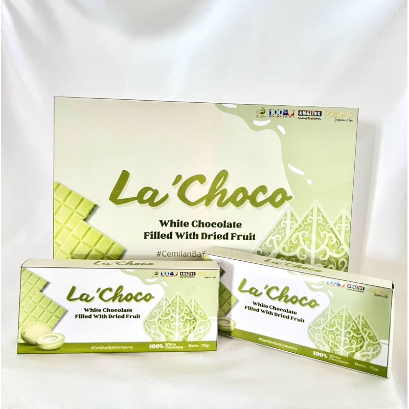 

La’Choco | Cokelat Melon Peemium | Kemasan kecil (70gr) & Kemaan Besar (120gr)