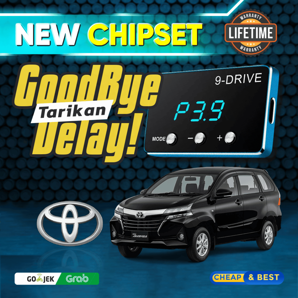 9 Drive Toyota Avanza Piggyback Race Chip Throttle Controller ECU Remap