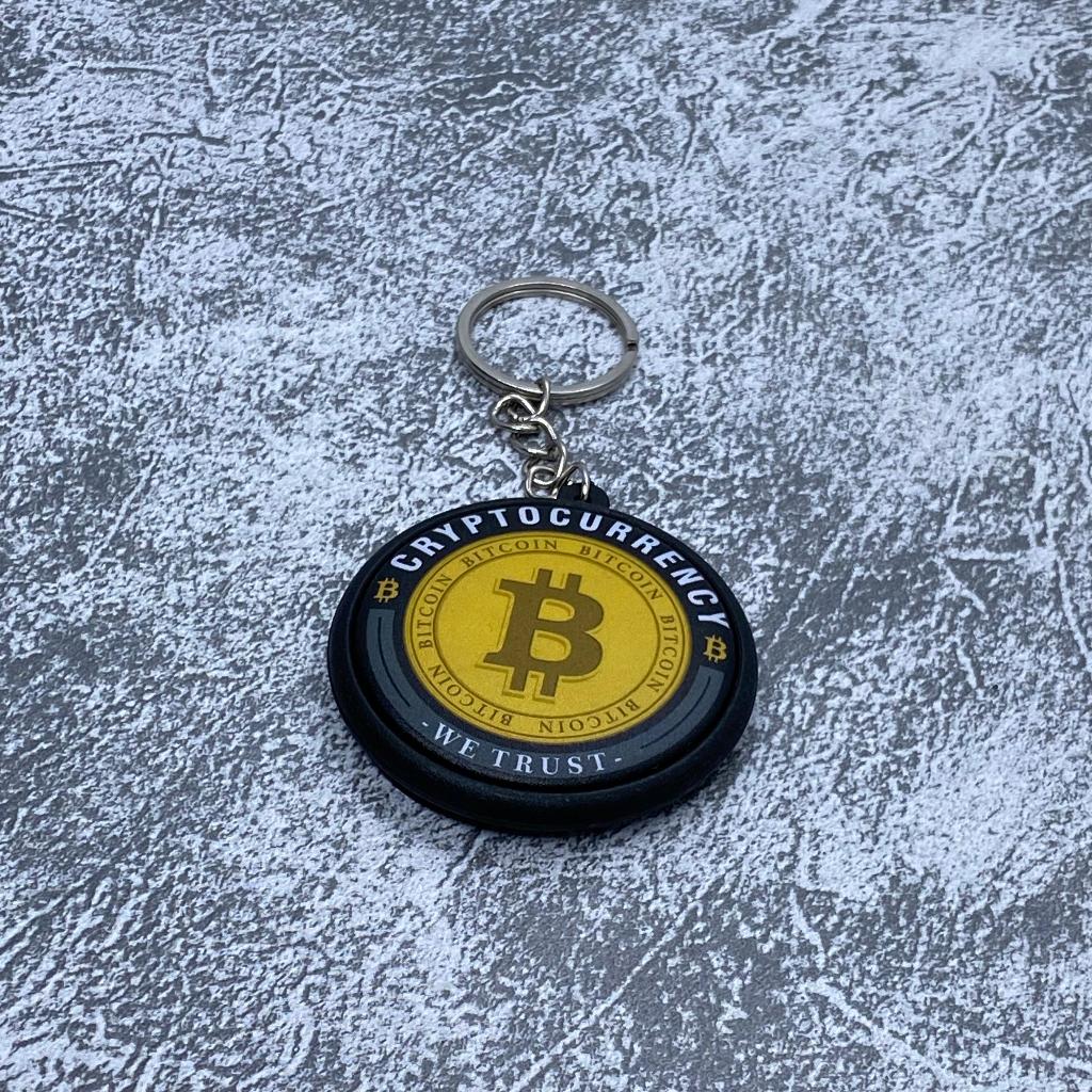 Keychain Crypto "Bitcoin"  - Gantungan Kunci Crypto/Crypto/Keychain Crypto/Gantungan Kunci Bitcoin