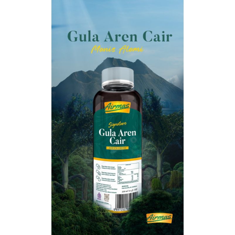 

Airmas - Gula Aren Cair Sirup Gula Aren Premium 1 Karton