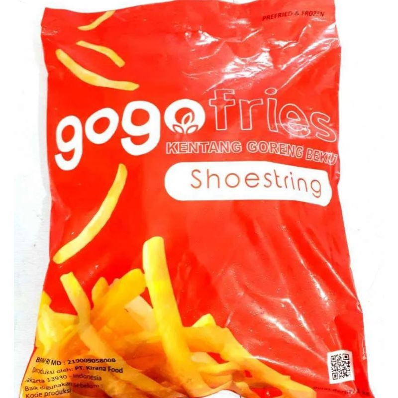 

Kentang Gogo / max 1 KG Bogor Frozen