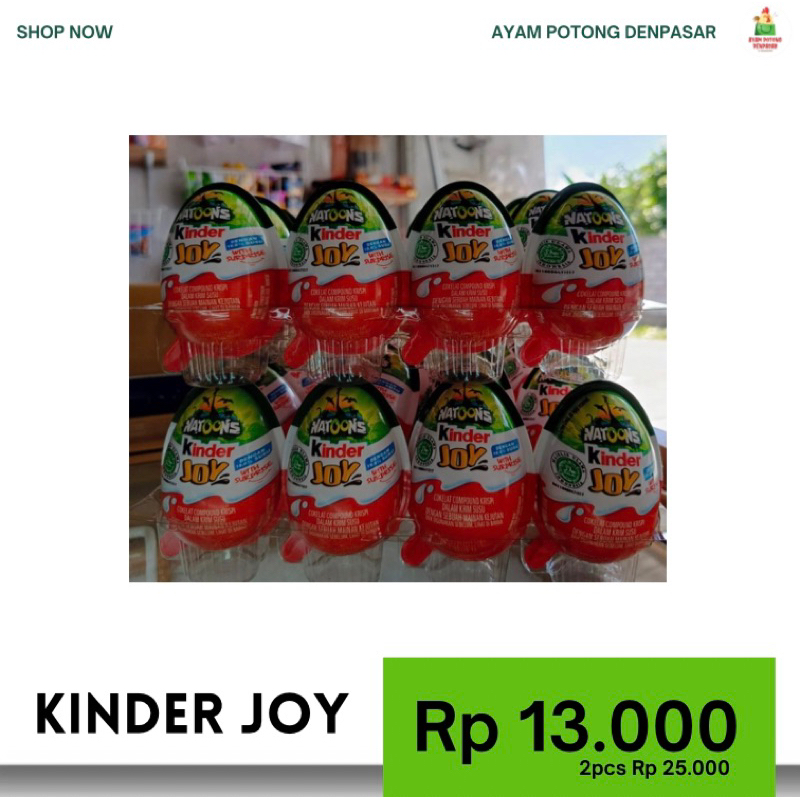 

PROMO KINDER JOY