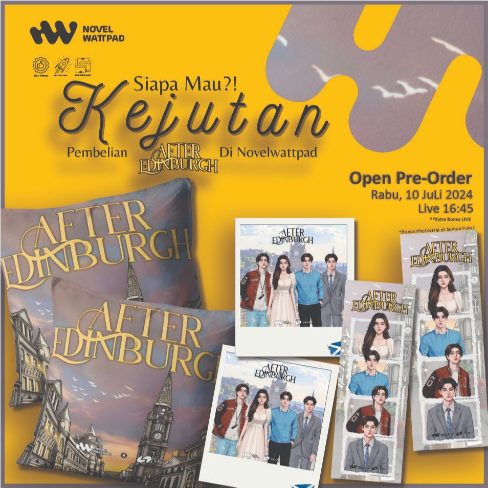 Novel After Edinburgh Penerbit Skuad x Akad Novel wattpad