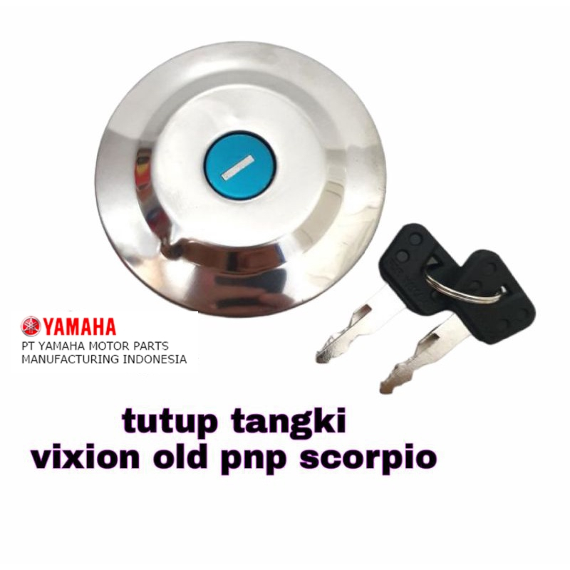 TUTUP TANGKI BENSIN VIXION SCORPIO OLD KUALITAS ORIGINAL
