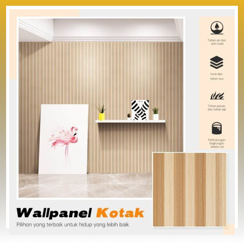 Wood Panel WPC Dekorasi Dinding