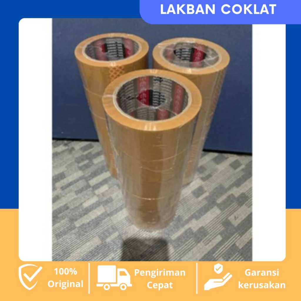 

Lakban 45mm coklat murah