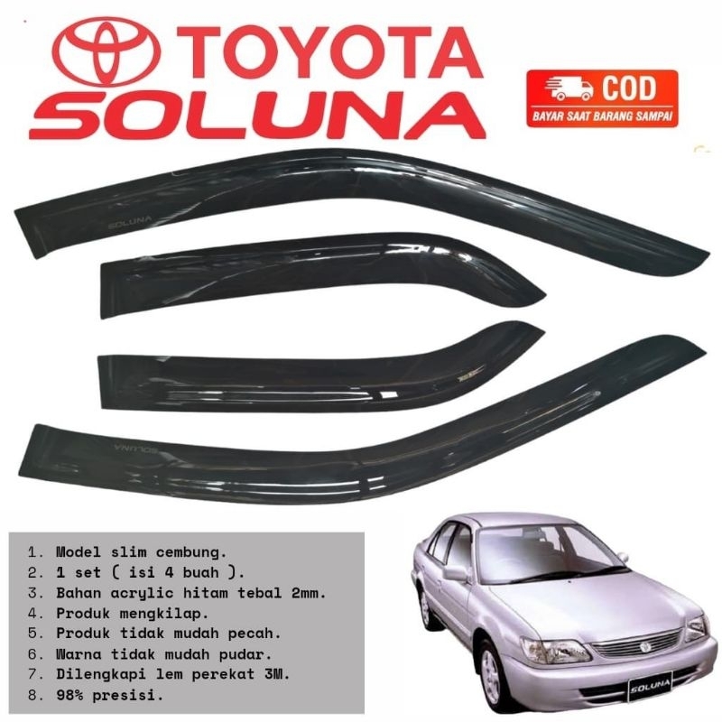 talang air Soluna tahun 1997-2003 ll Toyota soluna