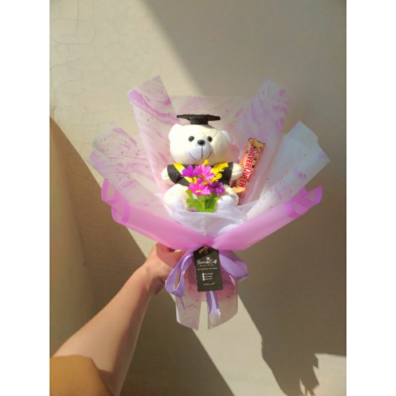 Buket boneka wisuda buket wisuda buket coklat buket bunga buket graduation buket murah hadiah