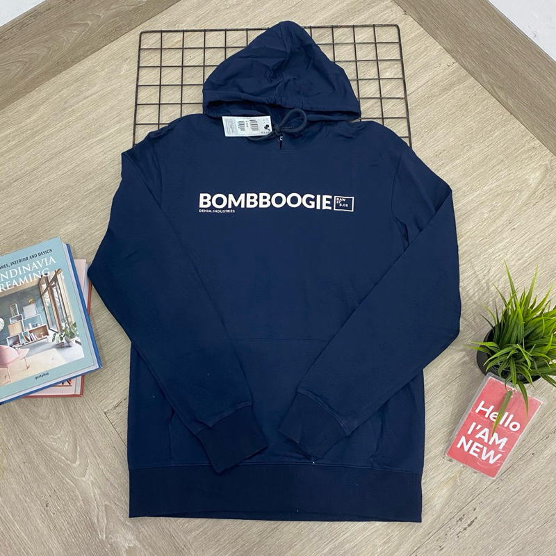 Hoodie Bombboogie Pria Original